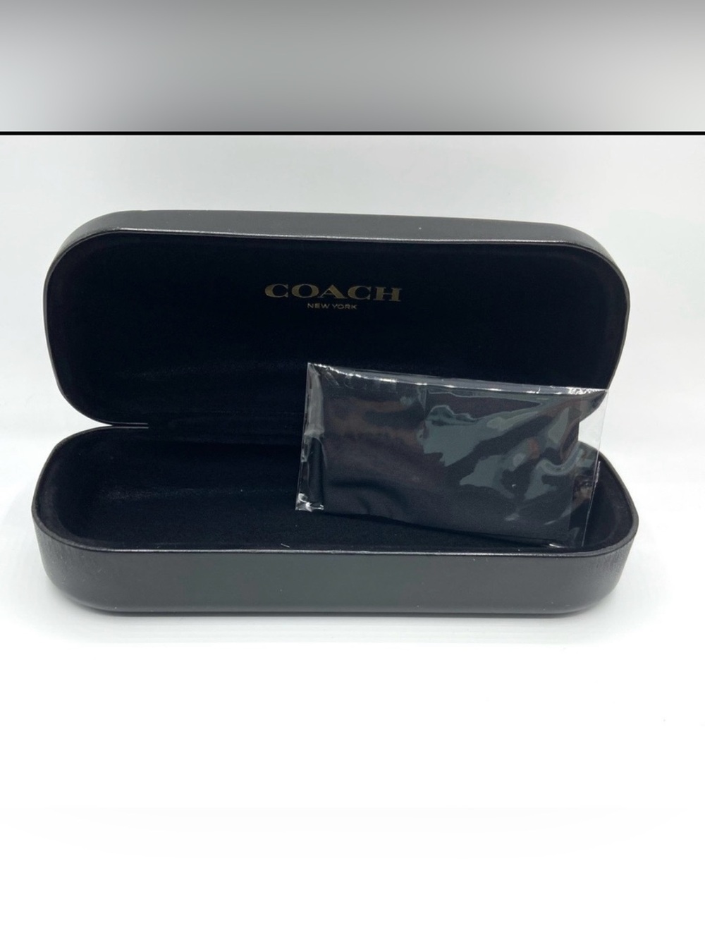 Coach Black Glasses Case
